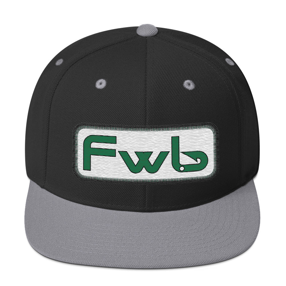 FWB Yupoong "Patch" Snapback Hat W/USA Flag