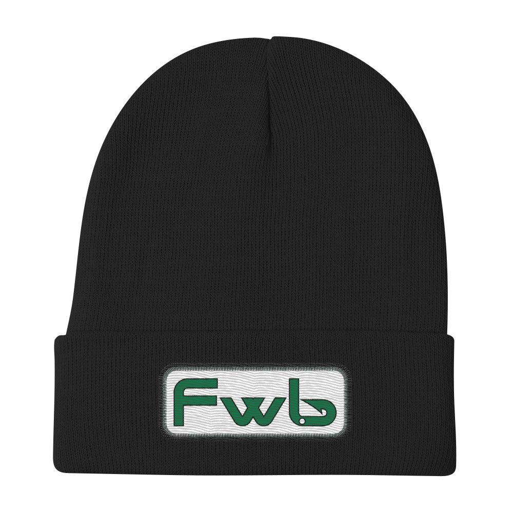 FWB "Patch" Embroidered Beanie