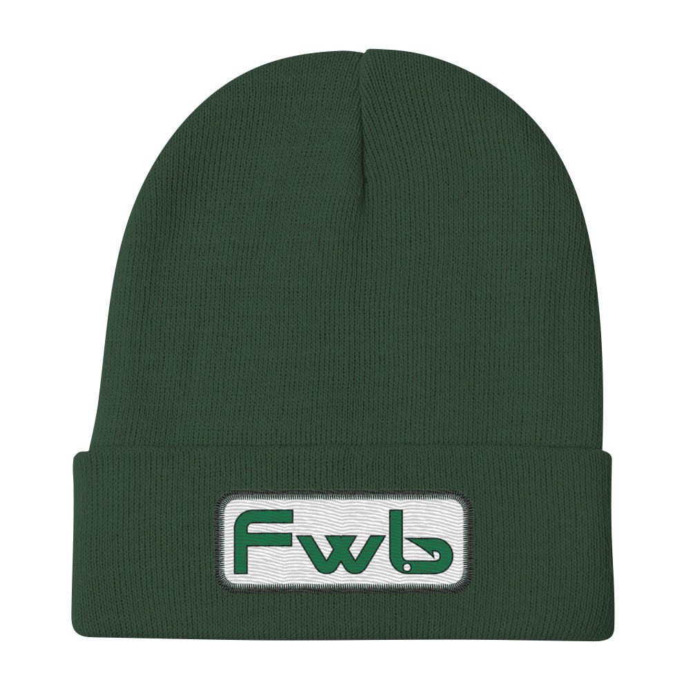 FWB "Patch" Embroidered Beanie