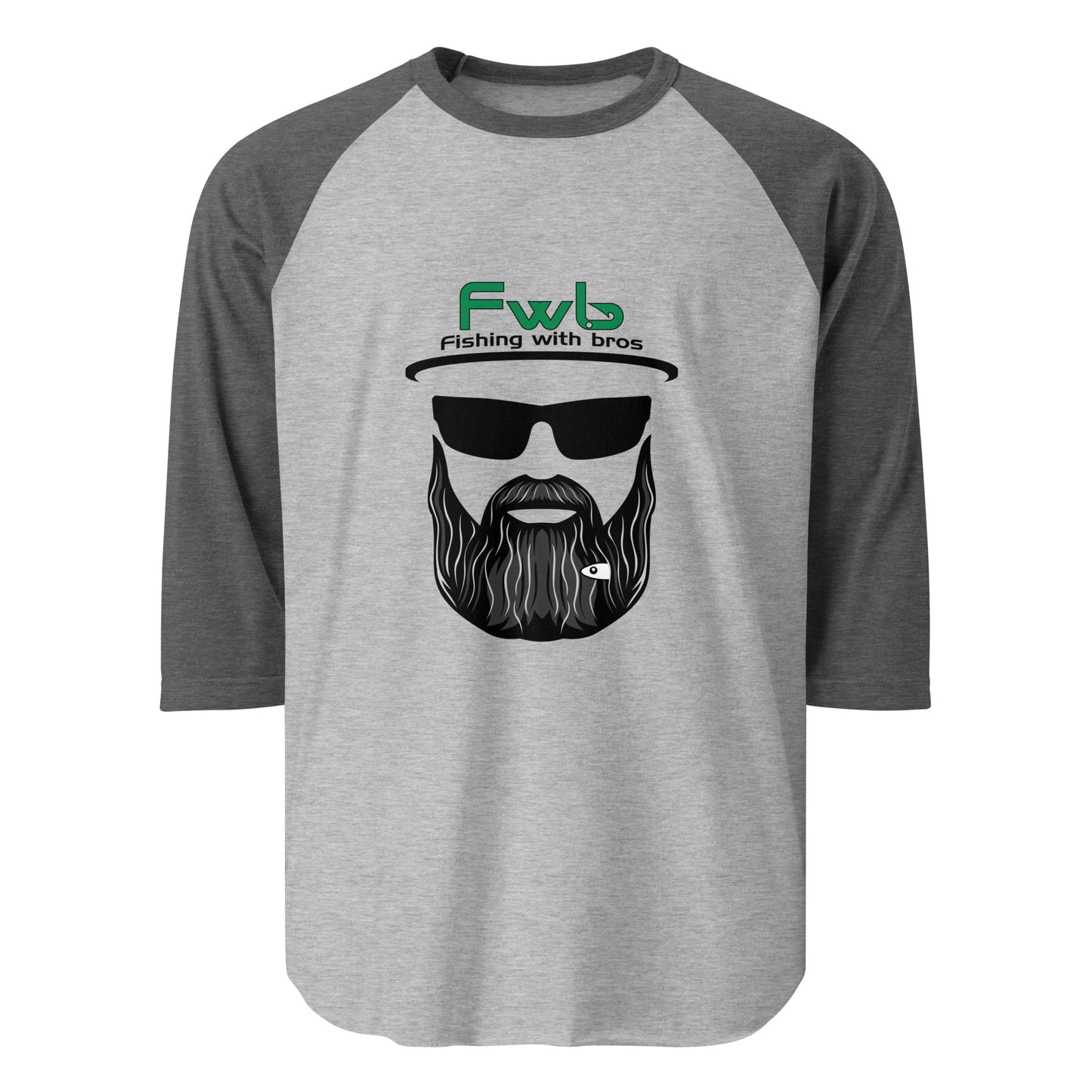 FWB 3/4 sleeve Raglan Shirt