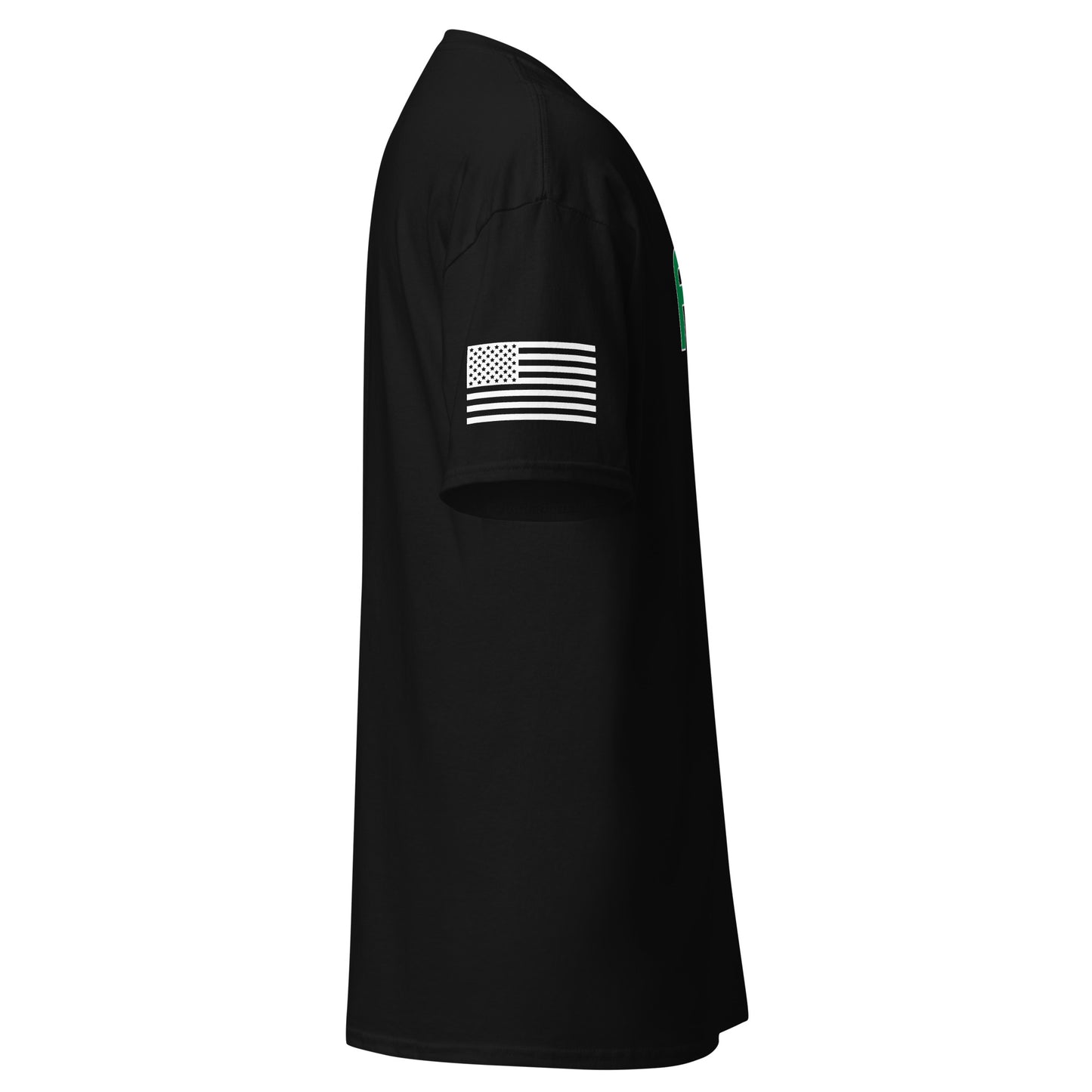 FWB Black Men's Classic Tee W/ US Flag