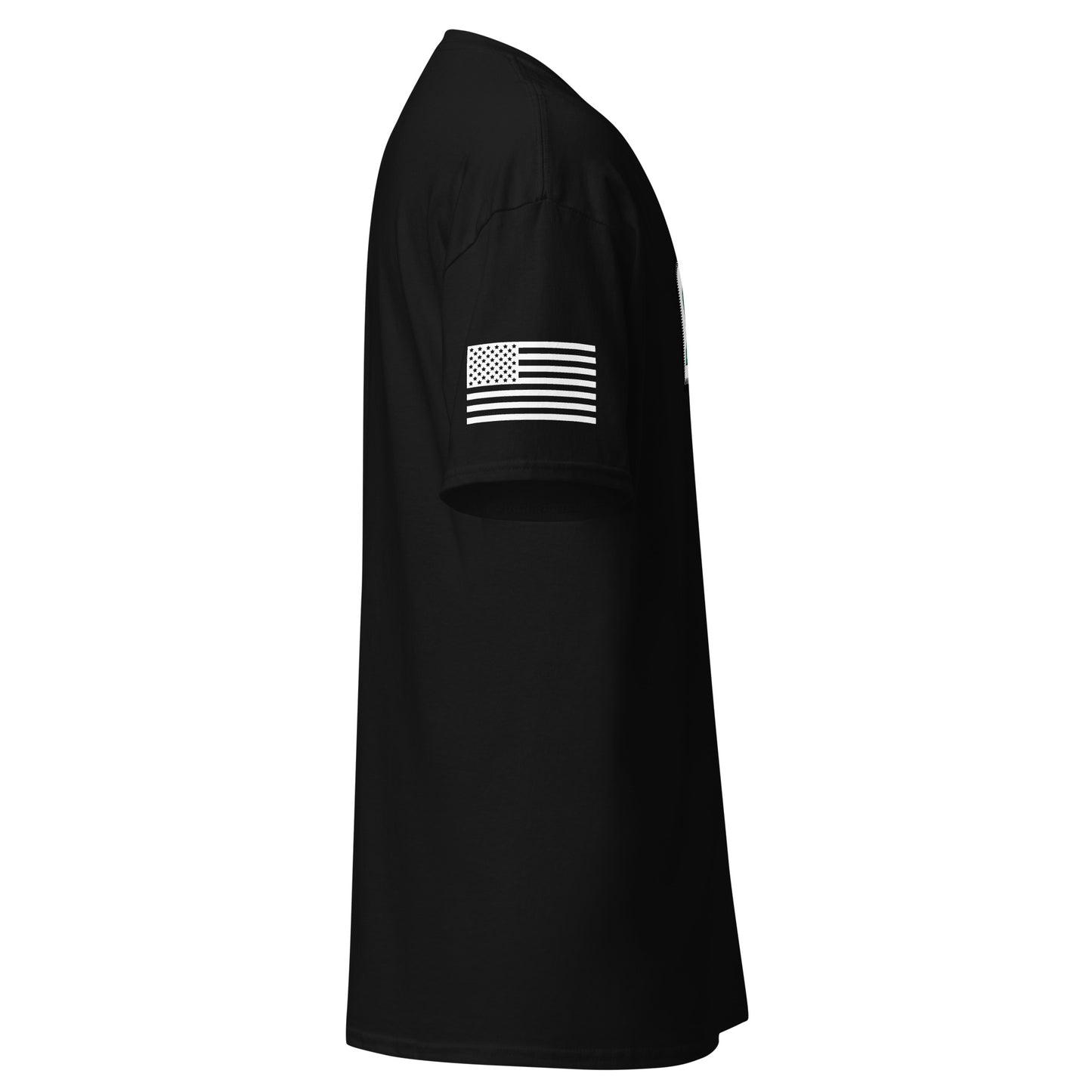 FWB Black Men's Classic Tee W/ US Flag