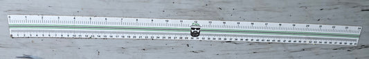 24" Bass Crappie Bluegill Sticker Ruler