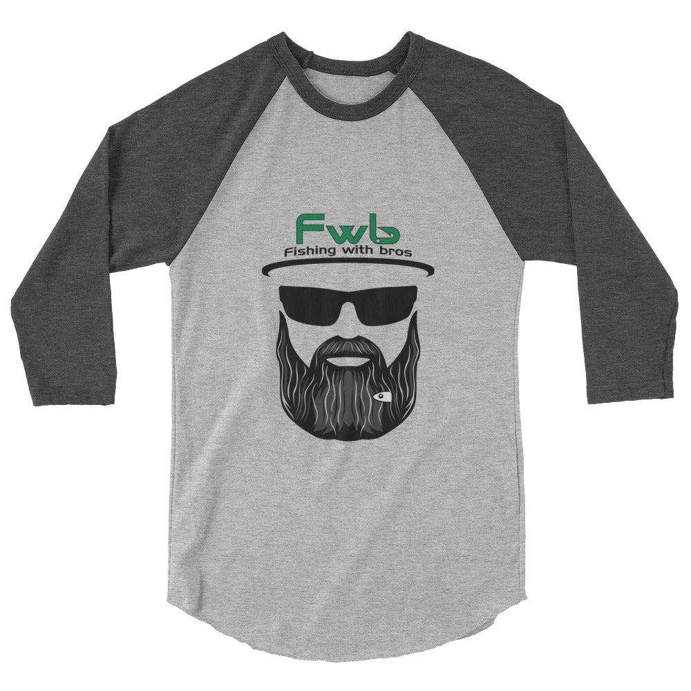 FWB 3/4 sleeve Raglan Shirt